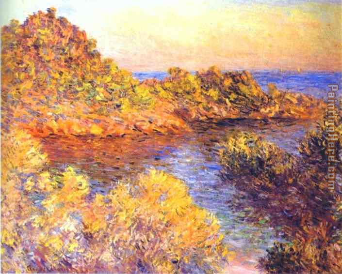 The Cape Martin painting - Claude Monet The Cape Martin art painting